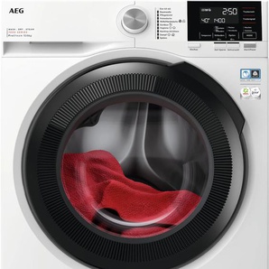 D (A bis G) AEG Waschtrockner LWR7F60605 ProSense Mengenautomatik weiß Waschtrockner