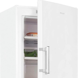 EXQUISIT Gefrierschrank GS271-NF-H-040D weiss, D (A-G), silber (weiß), B:54cm H:170,5cm T:60cm, Gefrierschränke, 204 Liter Nutzinhalt, NoFrost, Schnellgefrieren