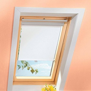 Dachfensterrollo mit Haltekrallen RHL 100/SK00/CK00/MK00/FK00 1086, VELUX, Lichtschutz, ohne Bohren, freihängend, VELUX »Pick & Click!«, Lichtregulierung und Privatsphäre