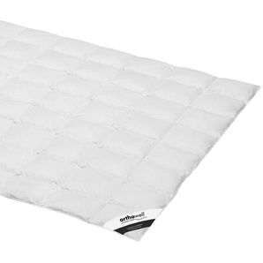 Daunen-Bettdecke orthowell Premium extra leicht, 155x220 cm