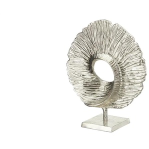 Deko Objekt - silber - Aluminium - 31 cm - 27 cm - 12,5 cm | Möbel Kraft