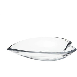 Deko Schale Herz | transparent/klar | Glas | 30,5 cm | [30.0] |