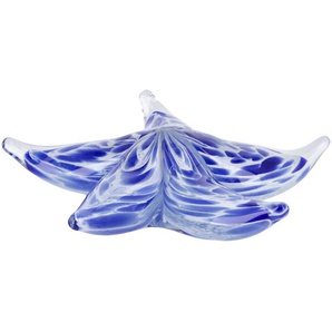 Deko Seestern - blau - Glas - 14 cm - 3 cm - 14 cm | Möbel Kraft
