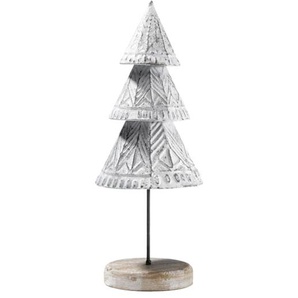 Deko-Tannenbaum, weiß, 32 cm