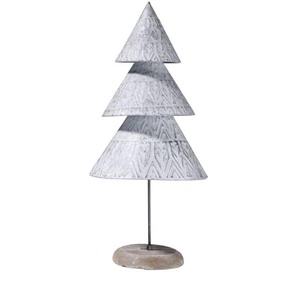 Deko-Tannenbaum, weiß, 37 cm