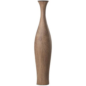 Deko Vase | braun | Polyresin (Kunstharz) | 17,5 cm | 82,5 cm | 12,5 cm |