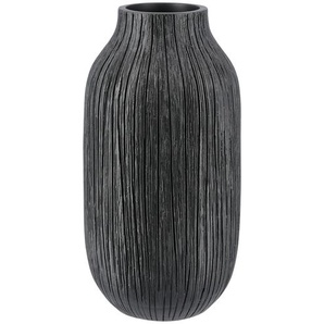 Deko Vase | schwarz | Polyresin (Kunstharz) | 25,5 cm | [13.5] |