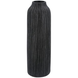 Deko Vase ¦ schwarz ¦ Polyresin (Kunstharz) ¦ Maße (cm): H: 30,5  Ø: 10.5