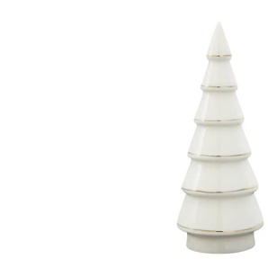 Deko Weihnachtsbaum | weiß | Porzellan | 16,2 cm | [6.3] |