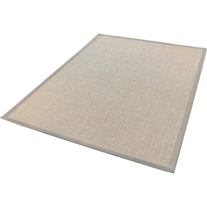 Dekowe Sisalteppich Mara S2 mit Bordüre, rechteckig, Höhe: 5 mm, Flachgewebe, Material: 100% Sisal, Wohnzimmer