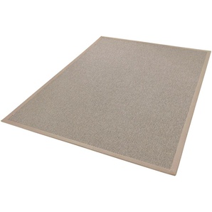 DEKOWE Teppich Naturana Panama Spezial Teppiche Flachgewebe, meliert, Sisal-Optik, mit Bordüre, Wohnzimmer Gr. B: 100cm, 8mm, L: 250cm, beige (natur)