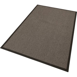 Dekowe Teppich Naturino Rips, rechteckig, Höhe: 7 mm, Flachgewebe, Sisal-Optik, mit Bordüre, In- und Outdoor geeignet