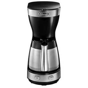 DeLonghi DeLonghi ICM16710 - coffee maker - black  silver