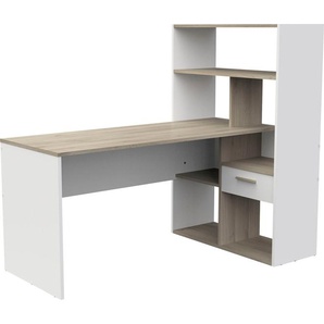 Demeyere GROUP Schreibtisch, Schreibtisch Regal 1 Schublade