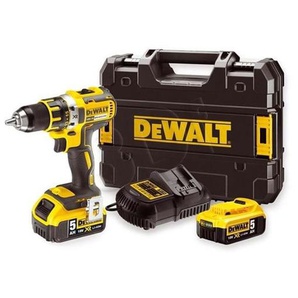 Dewalt 18V XR Brushless Compact Drill Driver - 2 x 5Ah