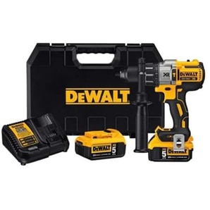 Dewalt 18V XR XRP Hammer Drill Driver - 2 x 5Ah