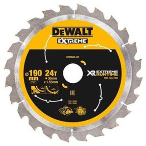 Dewalt Extreme Runtime Circular Saw Blade 250mm Bore 30mm 36T