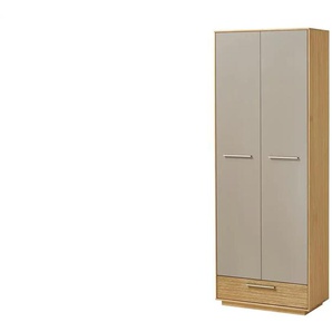 Dielenschrank - beige - Materialmix - 72 cm - 193 cm - 37 cm | Möbel Kraft