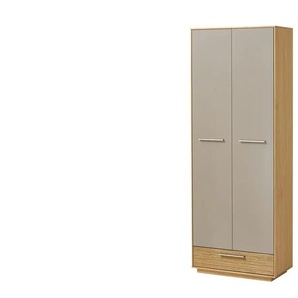 Dielenschrank - beige - Materialmix - 72 cm - 193 cm - 37 cm | Möbel Kraft