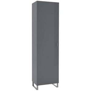 Dieter Knoll Garderobenschrank, Grau, Holzwerkstoff, 1 Fächer, 52x192x36 cm, Beimöbel erhältlich, Typenauswahl, Garderobe, Garderobenschränke, Garderobenschränke