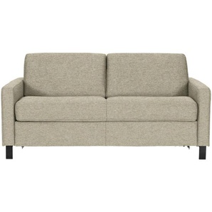 Dieter Knoll Schlafsofa, Beige, Textil, Buche, Uni, 2-Sitzer, 184x92x102 cm, Fußauswahl, Stoffauswahl, Armteilvarianten, Kinder- & Jugendzimmer, Jugendmöbel, Jugendsofas