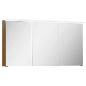 Dieter Knoll Spiegelschrank, Holzwerkstoff, 120x66x15 cm, Goldenes M, Made in Germany, erweiterbar, Typenauswahl, Badezimmer, Badezimmerspiegel, Spiegelschränke