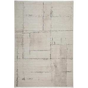 Dieter Knoll Vintage-Teppich, Beige, Textil, Abstraktes, rechteckig, 133x190 cm, Oeko-Tex® Standard 100, leicht zusammenrollbar, Teppiche & Böden, Teppiche, Vintage-Teppiche