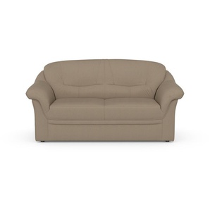 2-Sitzer DOMO COLLECTION Montana Sofas Gr. B/H/T: 146 cm x 84 cm x 82 cm, Struktur weich, braun (coffee)