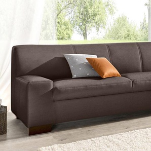 2-Sitzer DOMO COLLECTION Norma Top Sofas Gr. B/H/T: 192cm x 77cm x 90cm, NaturLEDER, ohne Funktion, braun