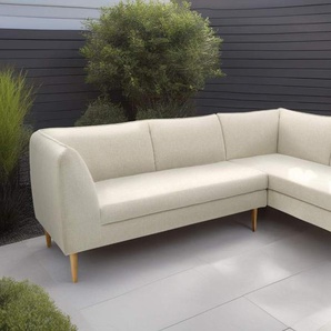 DOMO collection Sofa-Eckelement Filho, individuell erweiterbar, Polstermöbel für Terrasse, Garten und Balkon, speziell für Outdoor