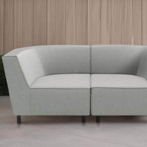 DOMO collection Sofa-Eckelement Sonna, individuell zusammenstellbar, Einzelelemente für Terrasse, Garten und Balkon, speziell für Outdoor