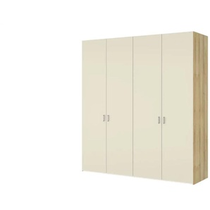 Dreamer eXpress Drehtürenschrank  Dreamer ¦ beige ¦ Maße (cm): B: 202,5 H: 220 T: 58,5