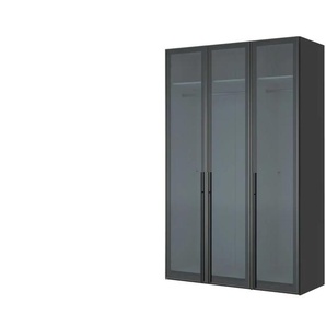 Dreamer Junges Wohnen Drehtürenschrank Dreamer - schwarz - Materialmix - 152,2 cm - 236 cm - 58,5 cm | Möbel Kraft