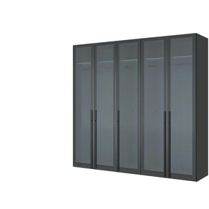 Dreamer Junges Wohnen Drehtürenschrank Dreamer - schwarz - Materialmix - 252,8 cm - 236 cm - 58,5 cm | Möbel Kraft