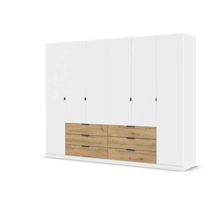 Drehtürenschrank  Dundee ¦ weiß ¦ Maße (cm): B: 271 H: 210