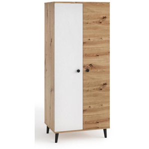 Drehtürenschrank ohne Spiegel C6 80 cm