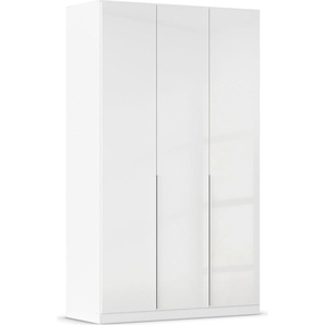 Drehtürenschrank RAUCH Kleiderschrank Schrank Garderobe AGORDO mit Dekor- oder Hochglanzfront Schränke Gr. B/H/T: 136cm x 229cm x 54cm, 3 St., weiß (alpinweiß/hochglanz weiß) durchdachte Innenausstattung, in 6 Breiten und 2 Höhen MADE IN GERMANY