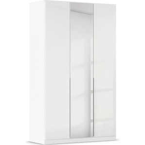 Drehtürenschrank RAUCH Kleiderschrank Schrank Garderobe AGORDO mit Dekor- oder Hochglanzfront Schränke Gr. B/H/T: 136cm x 229cm x 54cm, 3 St., weiß (alpinweiß/hochglanz weiß) durchdachte Innenausstattung, in 6 Breiten und 2 Höhen MADE IN GERMANY