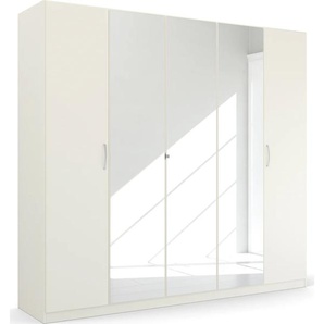 Drehtürenschrank RAUCH Pure by Quadra Spin Schränke Gr. B/H/T: 226cm x 210cm x 54cm, 5 St., weiß (alpinweiß)