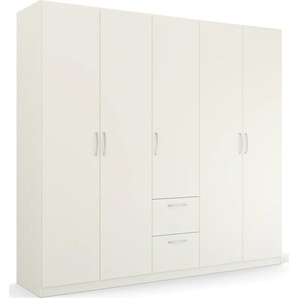 Drehtürenschrank RAUCH Pure by Quadra Spin Schränke Gr. B/H/T: 226cm x 210cm x 54cm, 5 St., weiß (alpinweiß)