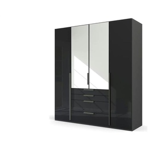 Drehtürenschrank | schwarz | 201 cm | 223 cm |