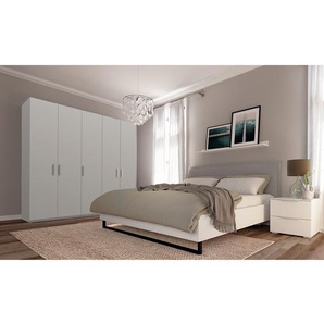 Drehtürenschrank pure 225 x 222cm Grau