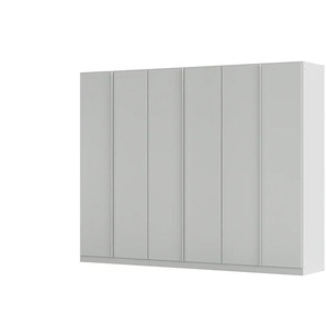 Drehtürenschrank  Stella ¦ grau ¦ Maße (cm): B: 271 H: 210 T: 54