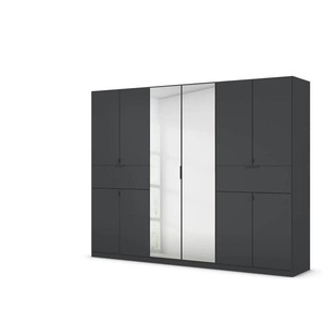 Drehtürenschrank  Thurso ¦ schwarz ¦ Maße (cm): B: 271 H: 210