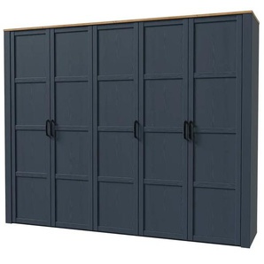 Drehtürenschrank  Toneo ¦ blau ¦ Maße (cm): B: 265 H: 215 T: 60