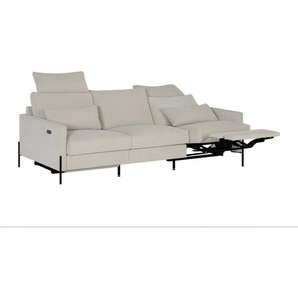 Dreisitzer Sofa Laura Elektrische Relax-Funktion mit USB-Anschluss