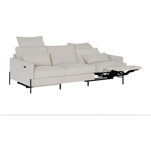 Dreisitzer Sofa Laura Elektrische Relax-Funktion mit USB-Anschluss