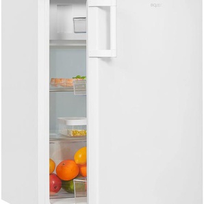 E (A bis G) EXQUISIT Kühlschrank KS16-4-H-010E weiss Kühlschränke 120 L Volumen, 4 Sterne Gefrieren weiß Kühlschränke mit Gefrierfach