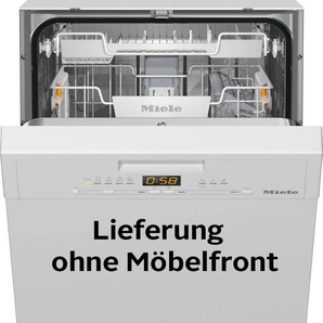 E (A bis G) MIELE Unterbaugeschirrspüler G 5540 SCU SL Active Geschirrspüler silberfarben (weiß)