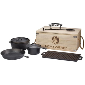 ECHTWERK ECHTWERK 7-teiliges »Dutch Oven Set«, inkl. Holzkiste